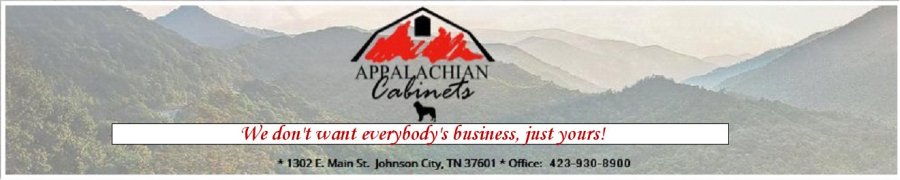Appalachian Cabinets Johnson City, Tennessee; Kitchen Cabinets, Flooring